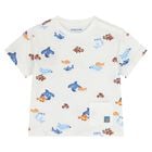 Younger Boys Blue & White T-Shirts ( 2-Pack ), 1, hi-res