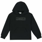 Boys Black Logo Tracksuit, 1, hi-res