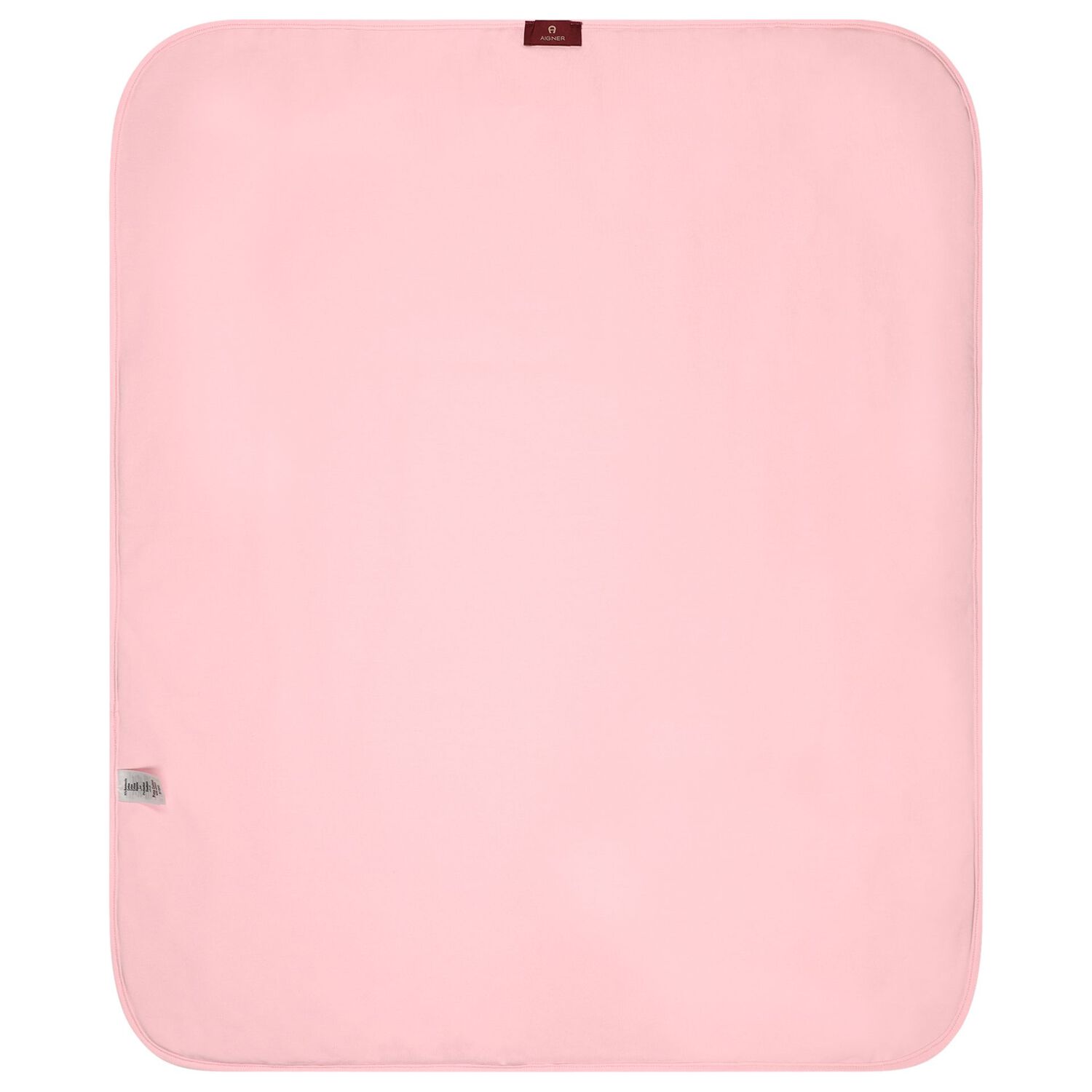Baby Girls White & Pink Teddy Bear Logo Blanket, 3, hi-res