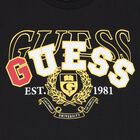 Boys Black Logo T-Shirt, 4, hi-res