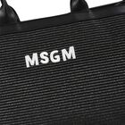 حقيبة قش باللون الأسود للبنات, 1, hi-res