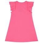 طقم فستان بنات باللون الوردي, 2, hi-res