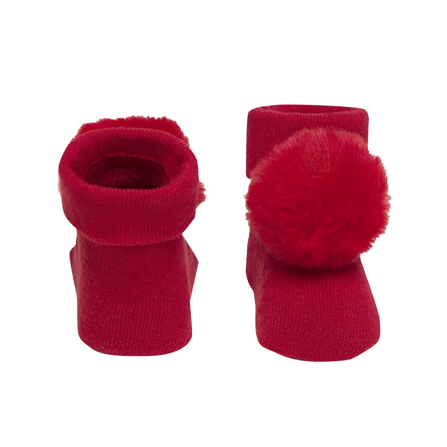 Baby Girls Red Headband & Booties Gift Set, 3, hi-res