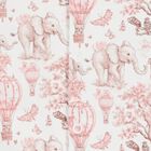 طقم بنات رومبير و ربطة راس أفريكا باللون الوردي والأبيض, 1, hi-res