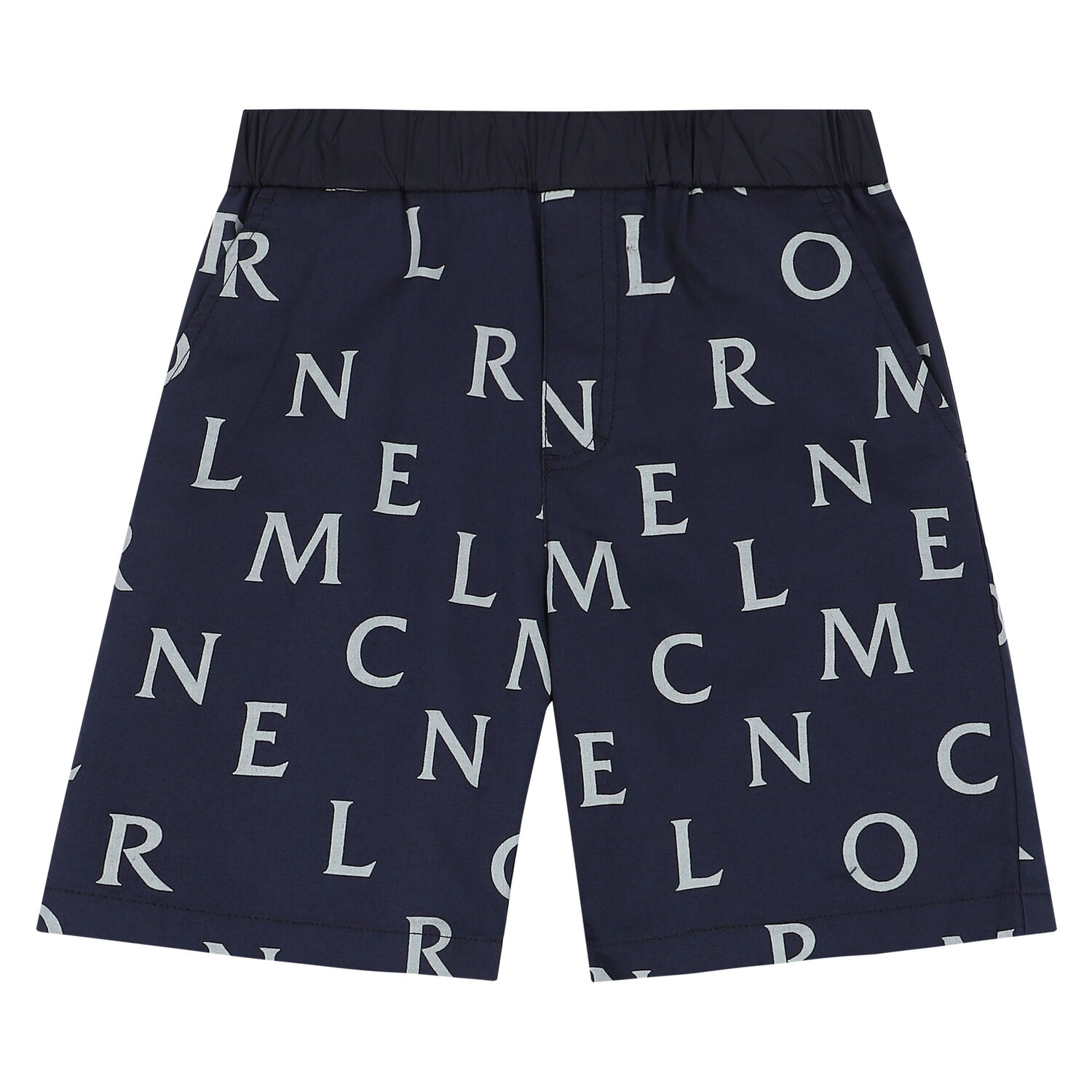 Boys Navy Logo Shorts, 1, hi-res image number null