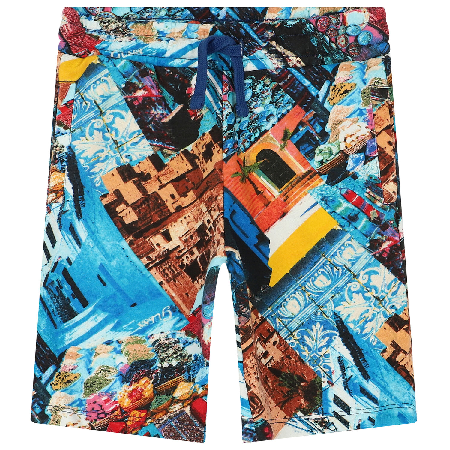Boys Blue Logo Shorts, 1, hi-res image number null