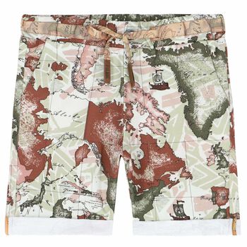 Boys Geo Map Shorts