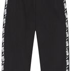 Boys Black Hot Wheels logo Joggers, 1, hi-res