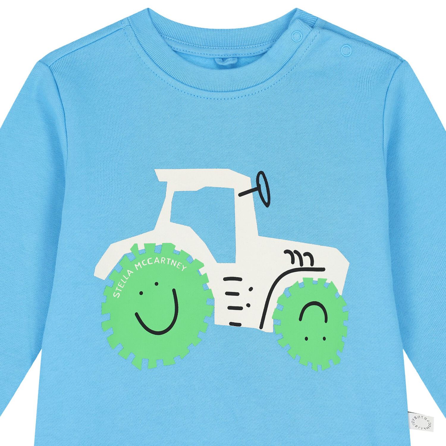 Younger Boys Blue Tractor Sweatshirt, 1, hi-res image number null