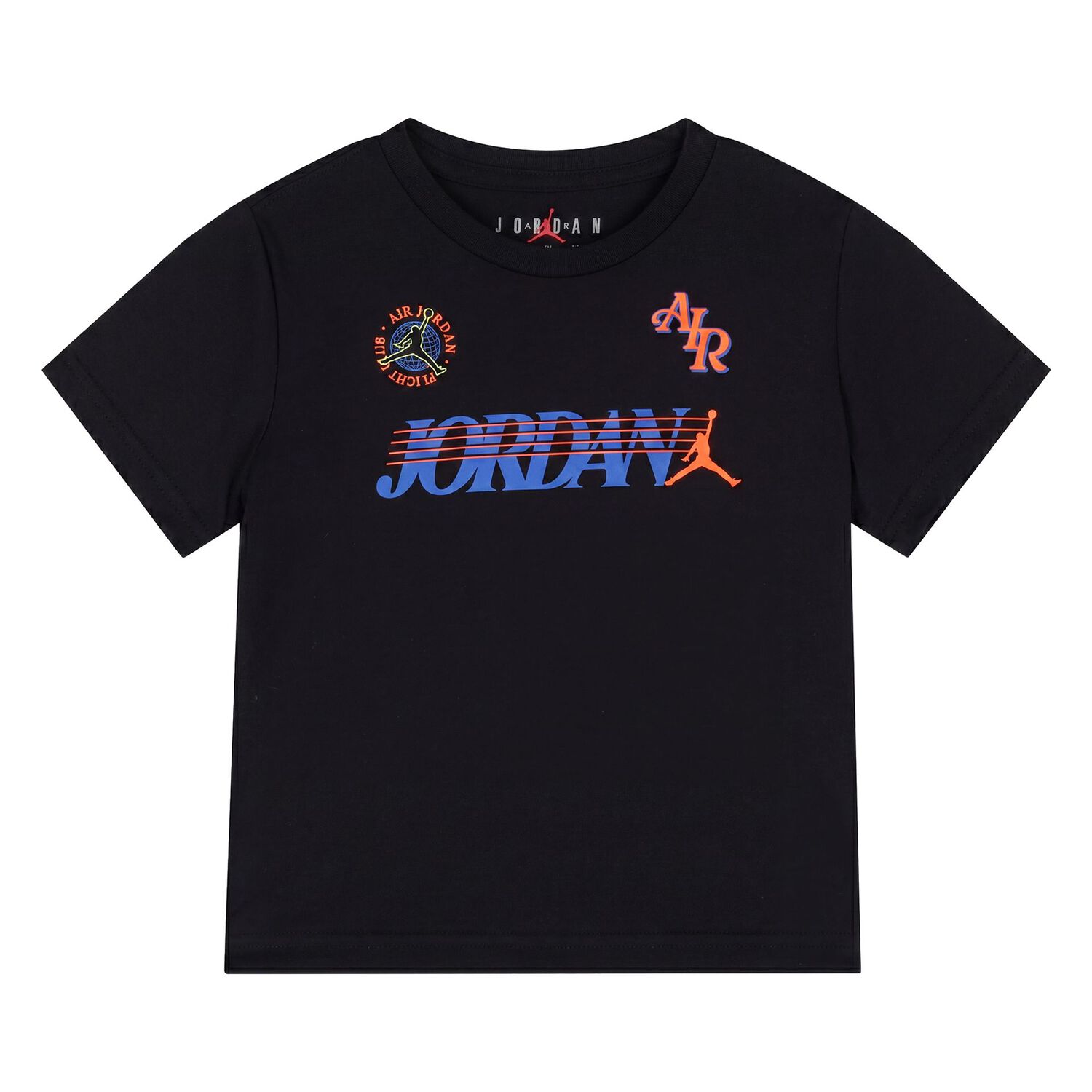 Boys Black & White Jordan Logo Shorts Set, 1, hi-res