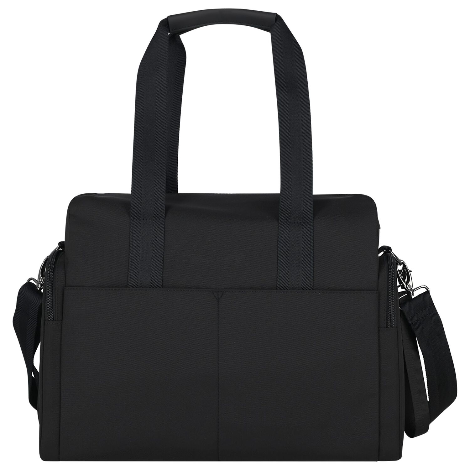 Mini Me Black Logo Baby Changing Bag ( 35cm ), 1, hi-res