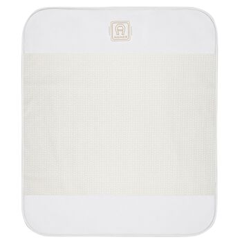 Ivory & Gold Logo Baby Blanket