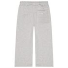 Girls Grey Logo Trousers, 1, hi-res