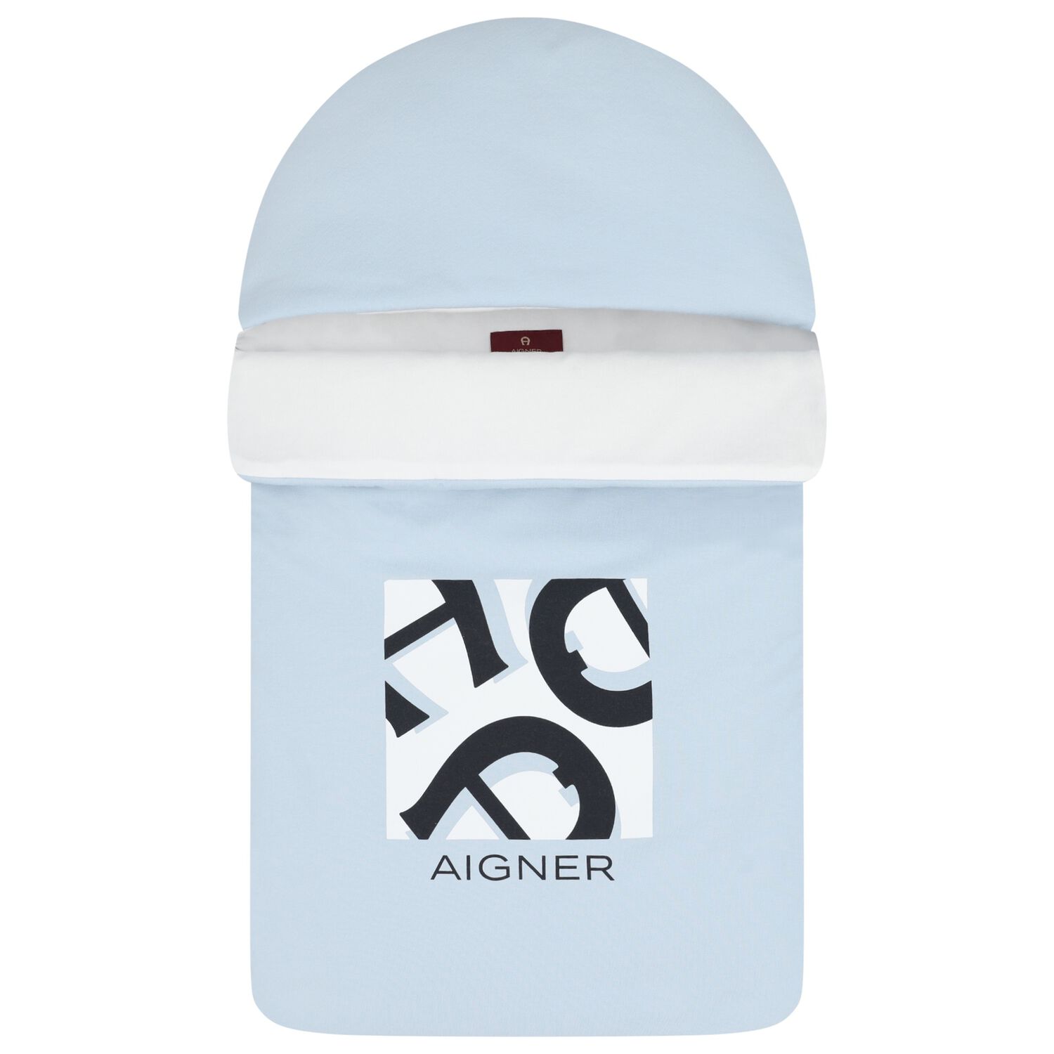 عش بشعار أزرق داكن وأبيض للأولاد الصغار, 1, hi-res