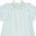 Girls Aqua Tulle Dress, 1, hi-res