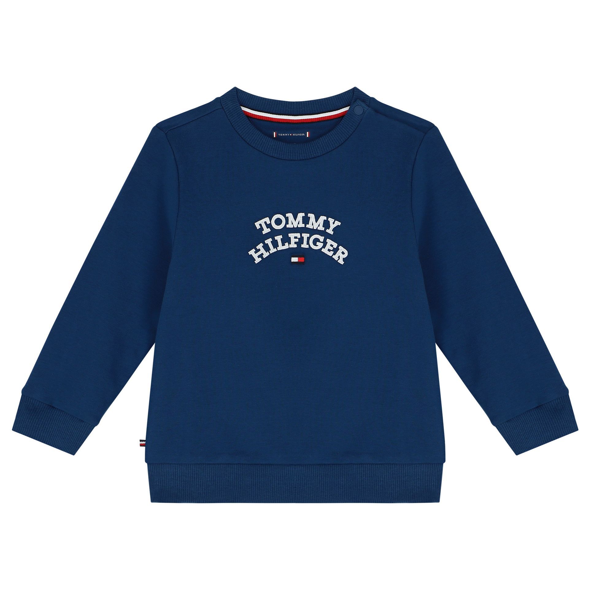 Blue tommy hilfiger best sale tracksuit