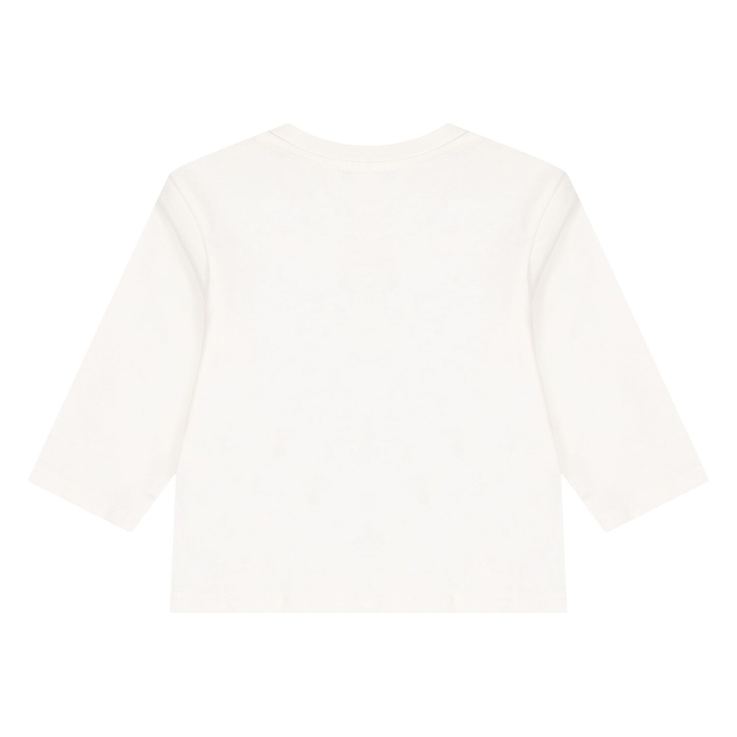 Younger Boys Ivory Bunny Long Sleeve Top, 1, hi-res