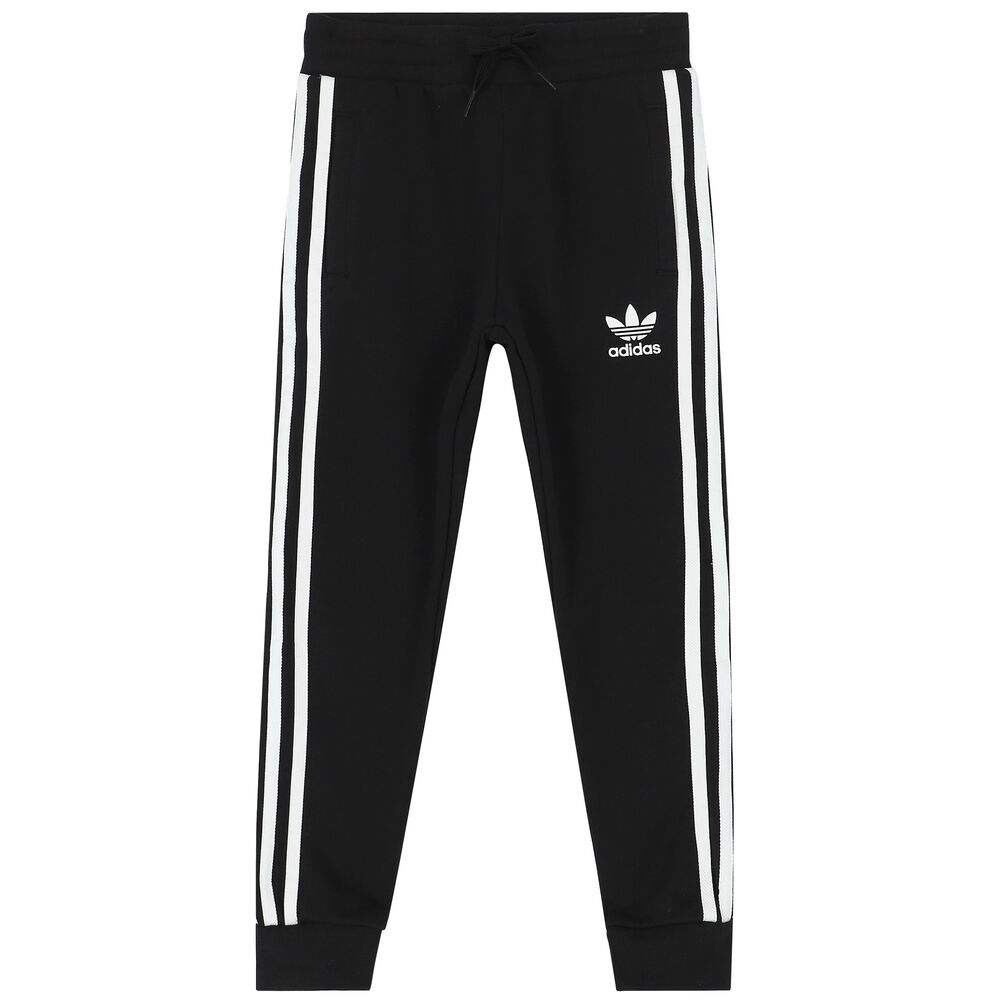 adidas Originals Black Logo Joggers | Junior Couture USA