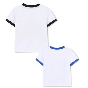 Younger Boys White Tiger T-Shirts ( 2-Pack )
