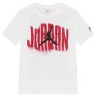 Boys White & Red Jordan Logo T-Shirt, 1, hi-res