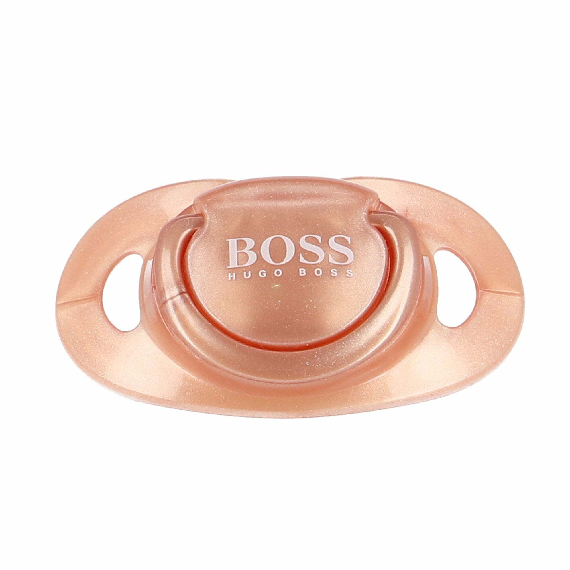 BOSS Copper Logo Printed Pacifier Junior Couture USA