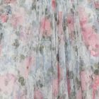 Girls Pink & Blue Floral Tulle Dress, 1, hi-res