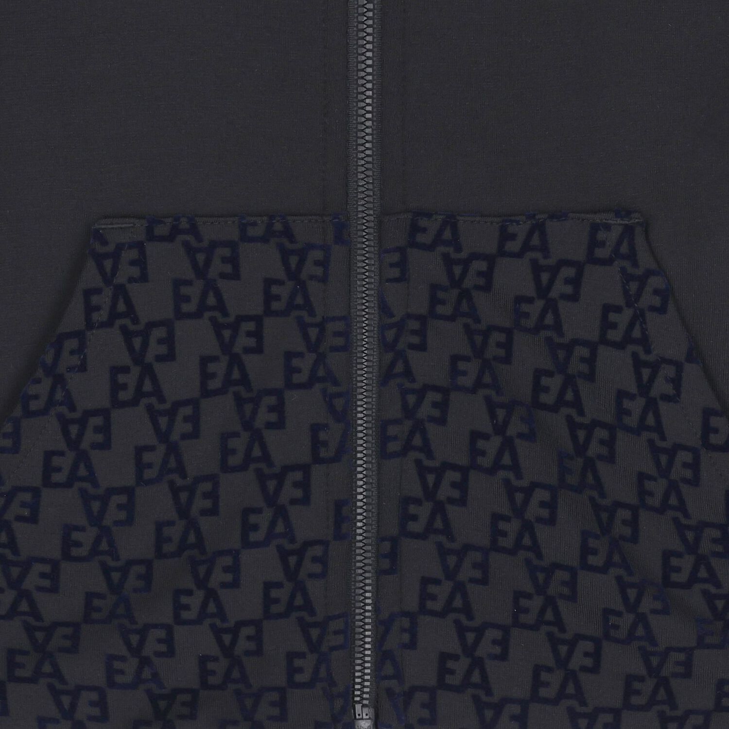 Younger Boys Navy Blue Logo Tracksuit, 1, hi-res