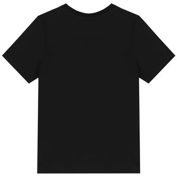 Boys Black Logo T-Shirt