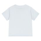 Younger Boys Blue Tiger Logo T-Shirt, 1, hi-res