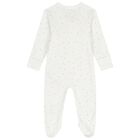 Baby Girls White & Pink Babygrows ( 2 Pack ), 4, hi-res