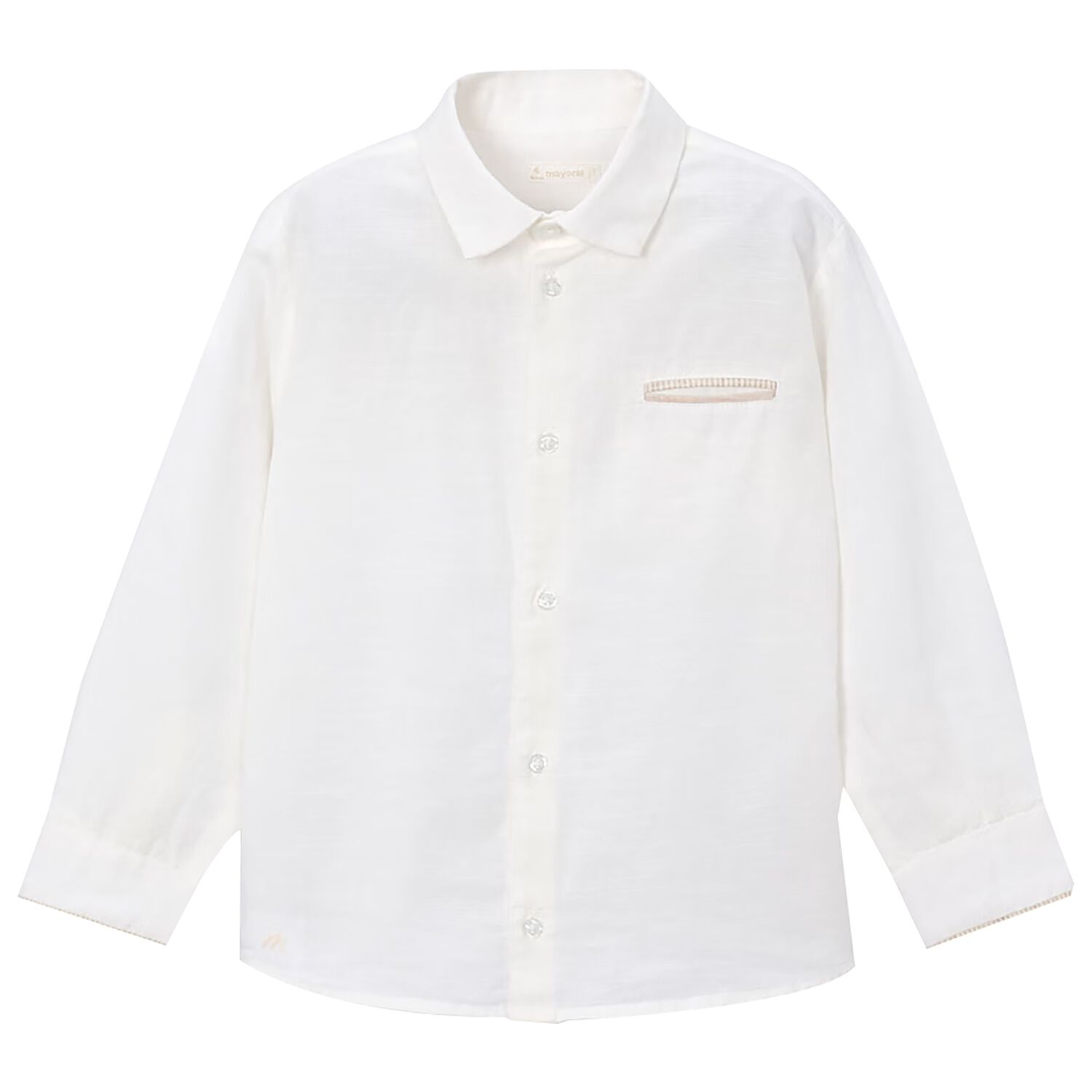 Boys White Shirt, 2, hi-res