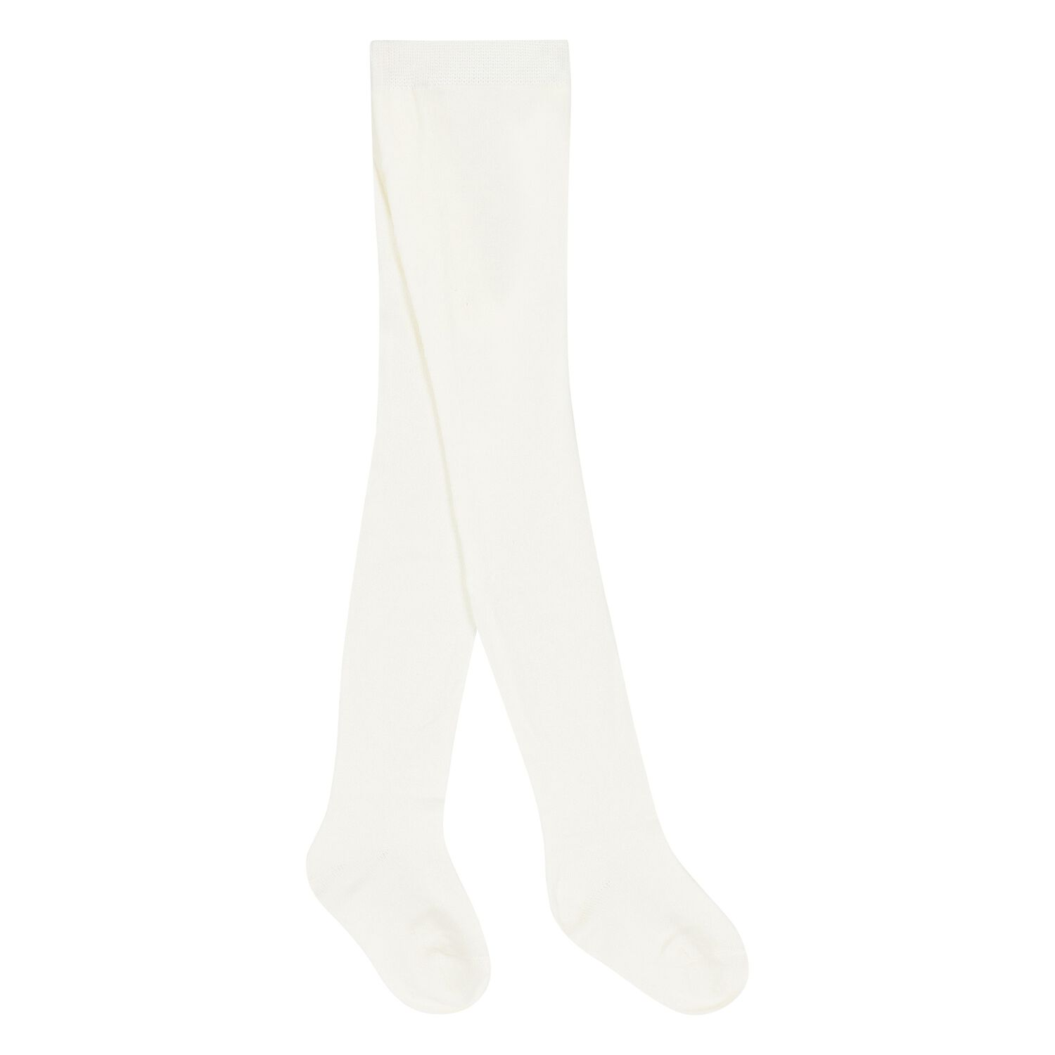 Younger Girls Ivory Tights, 2, hi-res