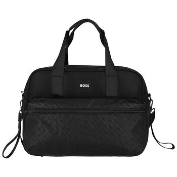 Black Logo Changing Bag