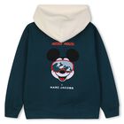 Boys Green Mickey Mouse Disney Hooded Top, 1, hi-res