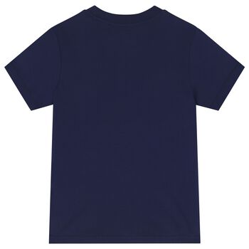 Boys Navy Blue Polo Bear T-Shirt