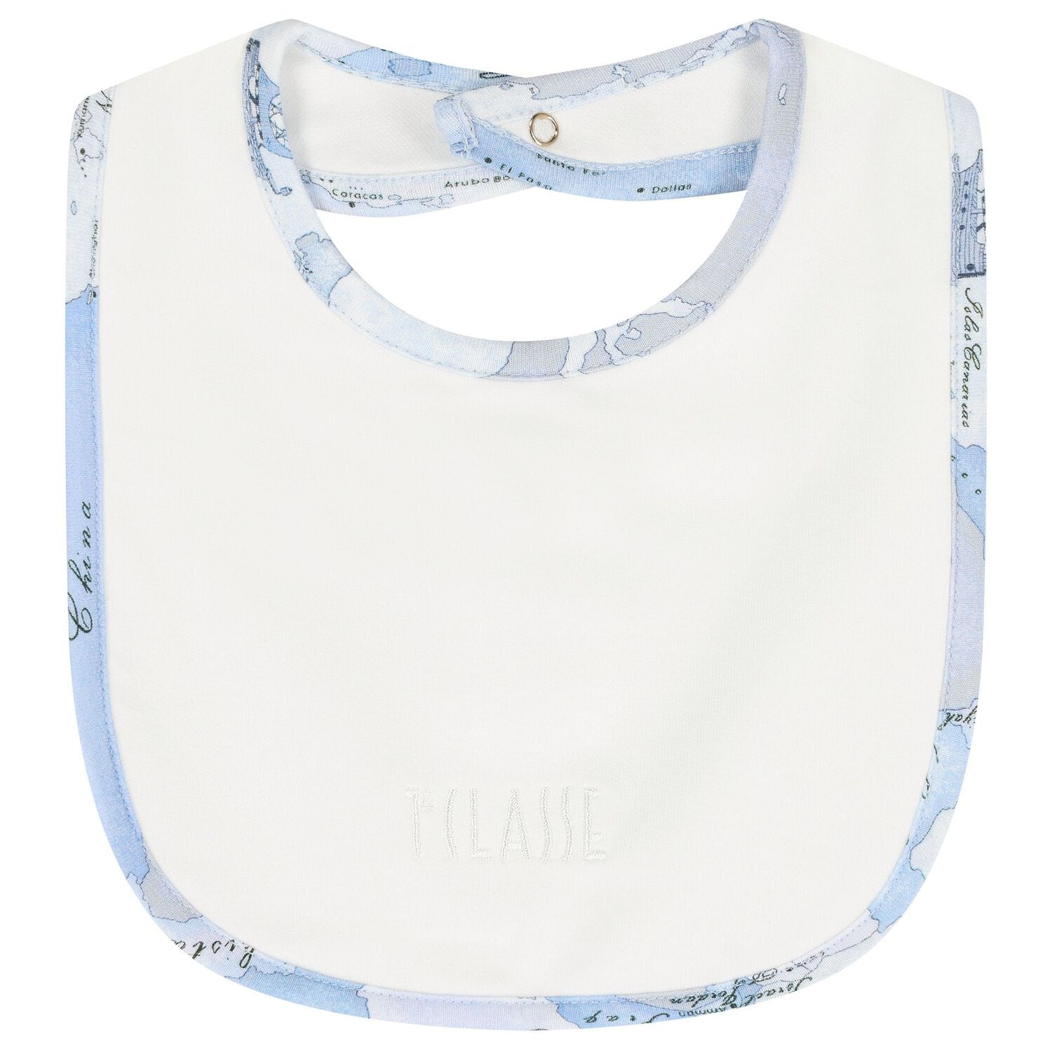 Baby Boys Ivory & Blue Geo Map Babygrow Gift Set, 1, hi-res