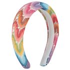 Girls Multi-Coloured Zig Zag Headband, 1, hi-res
