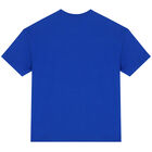 Boys Blue Logo T-Shirt, 4, hi-res
