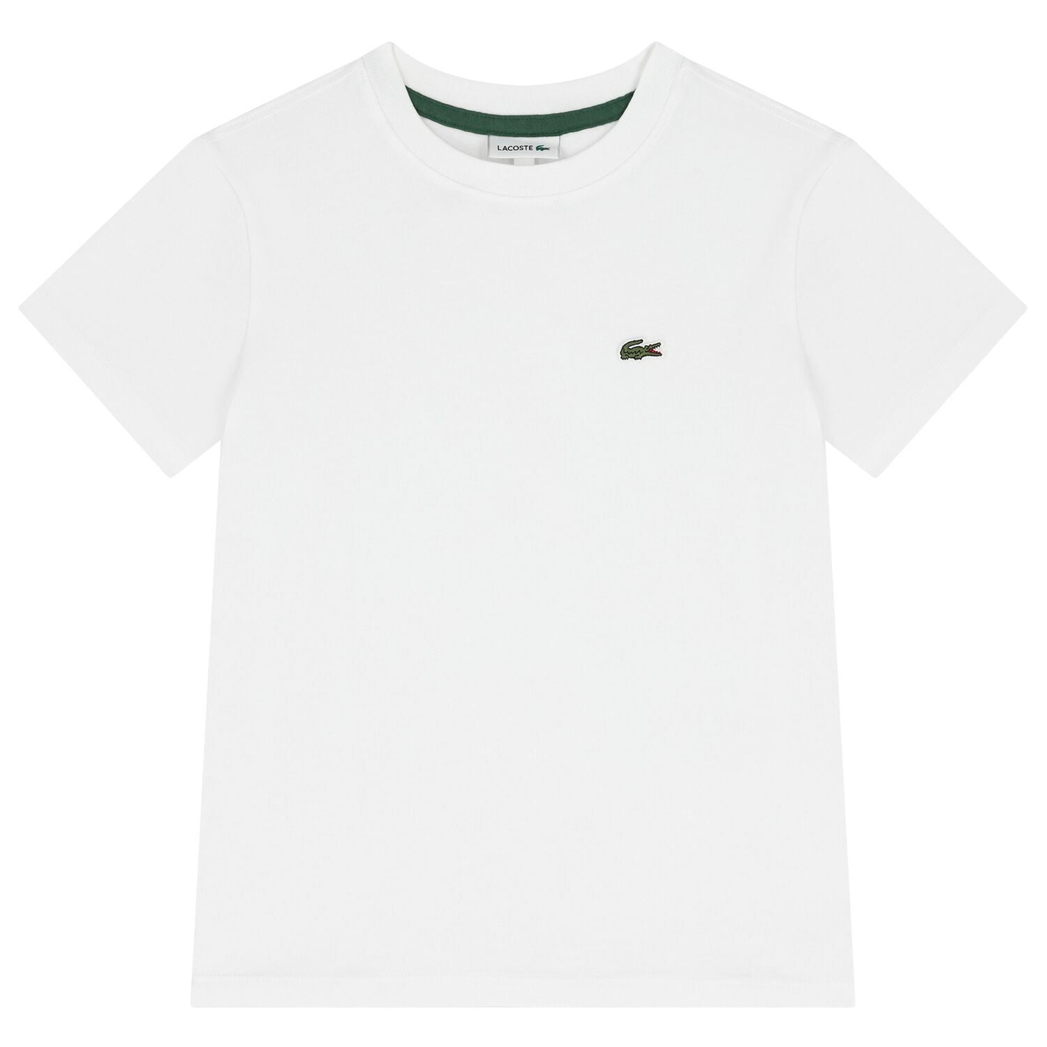 Boys White Logo T-Shirt, 1, hi-res