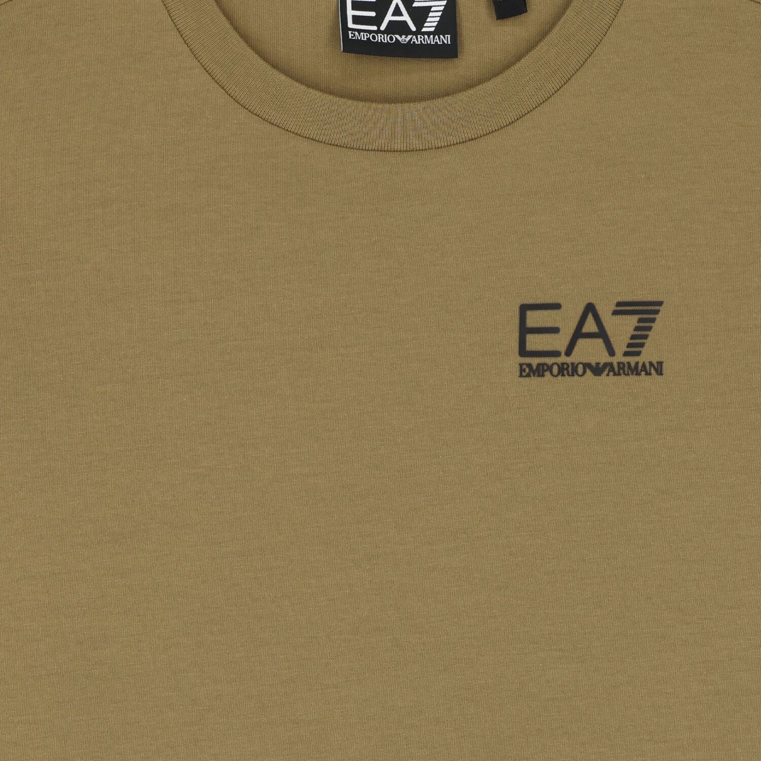 Boys Beige Logo T-Shirt, 14, hi-res