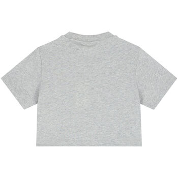 Girls Grey Logo T-Shirt