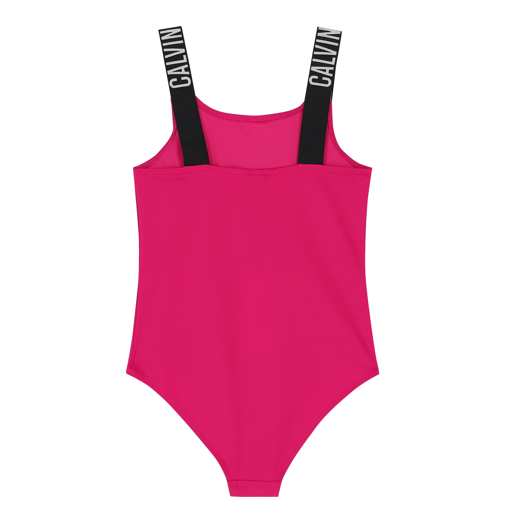 Calvin Klein Girls Pink Logo Swimsuit Junior Couture USA