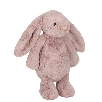 Pink Bashful Luxe Bunny Rosa Original Soft Toy ( 23CM )