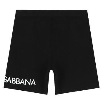 Black & White Logo Shorts