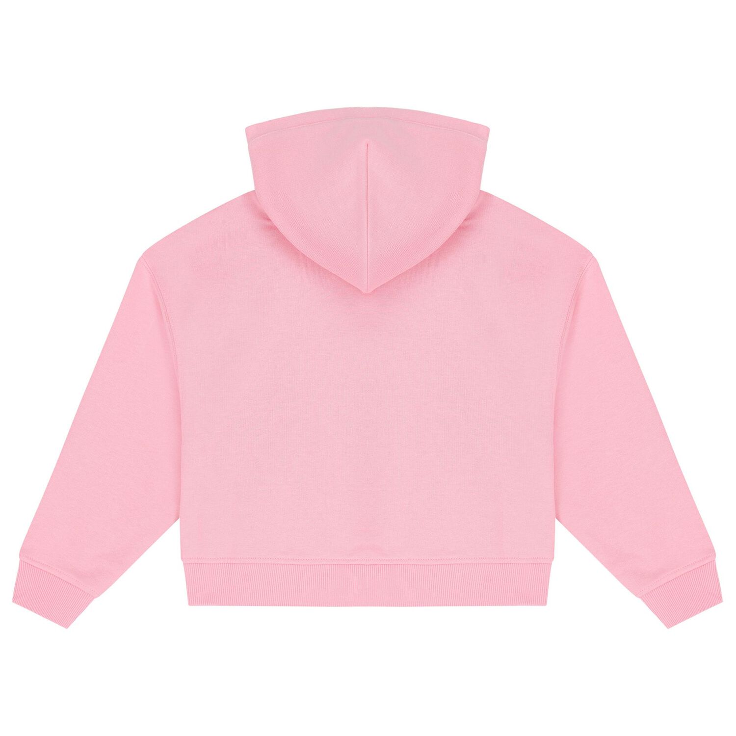 Girls Pink Logo Hooded Top, 1, hi-res image number null