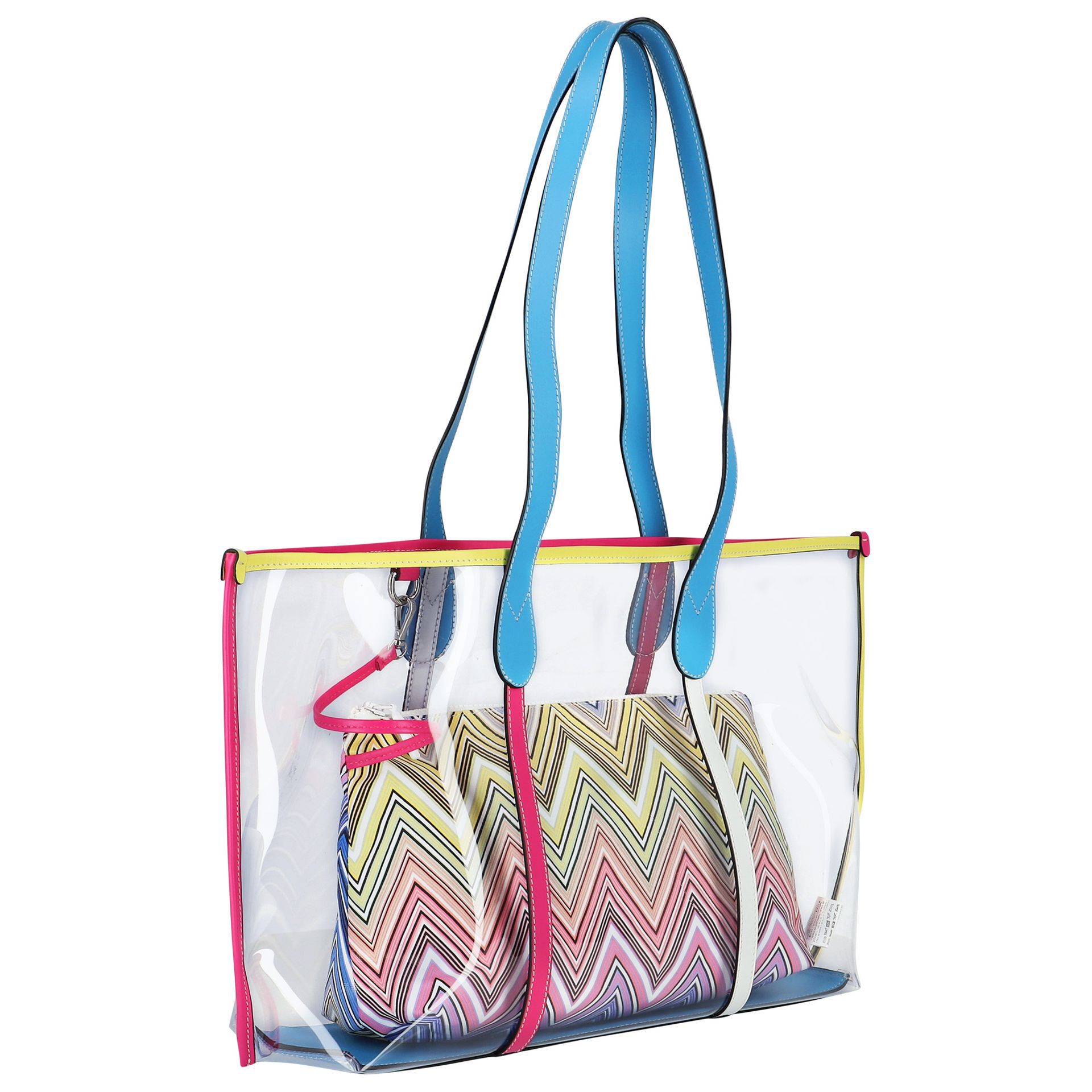 Missoni Kids Girls Multi-Coloured Striped Tote Bag | Junior