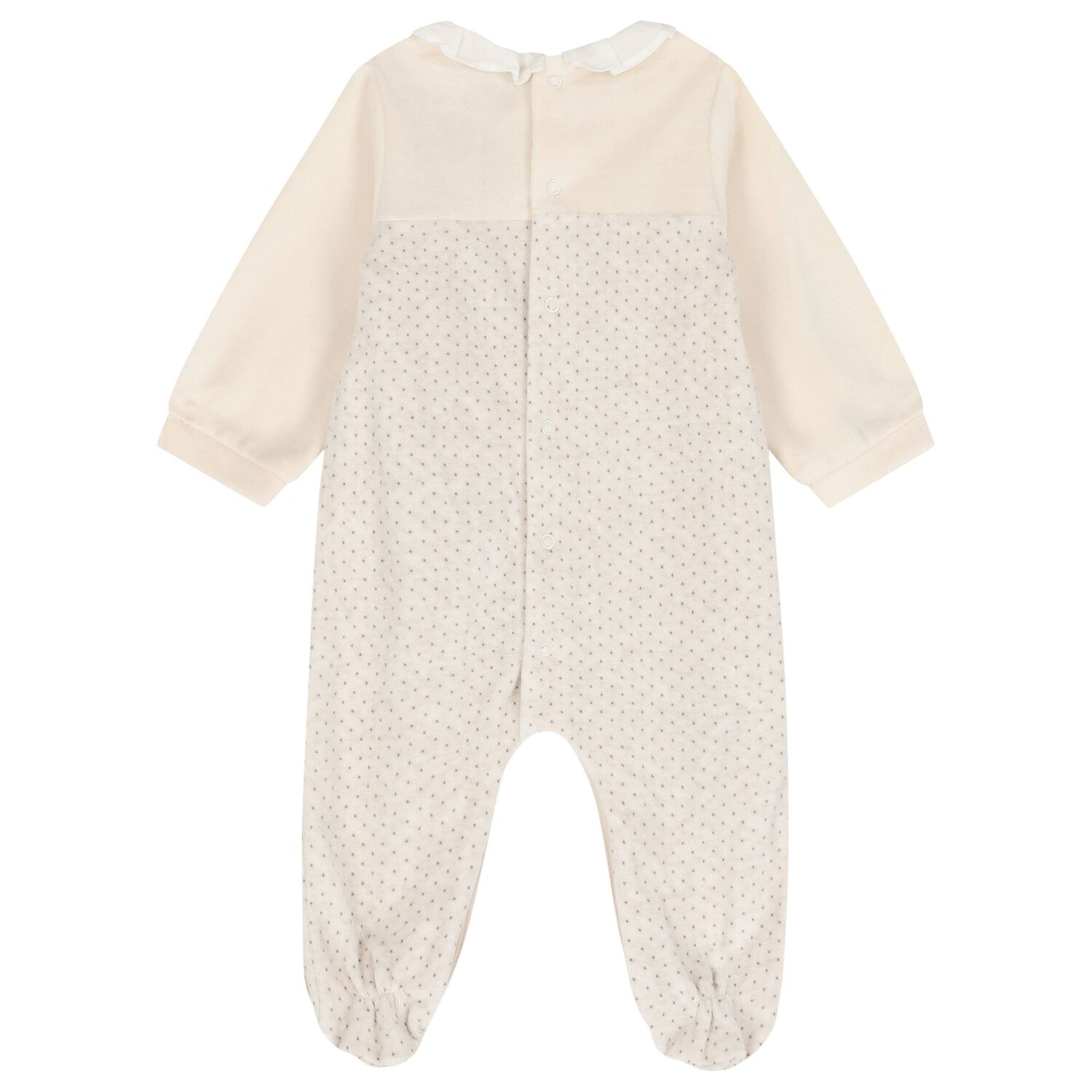 Baby Girls Ivory Babygrows ( 2-Pack ), 1, hi-res