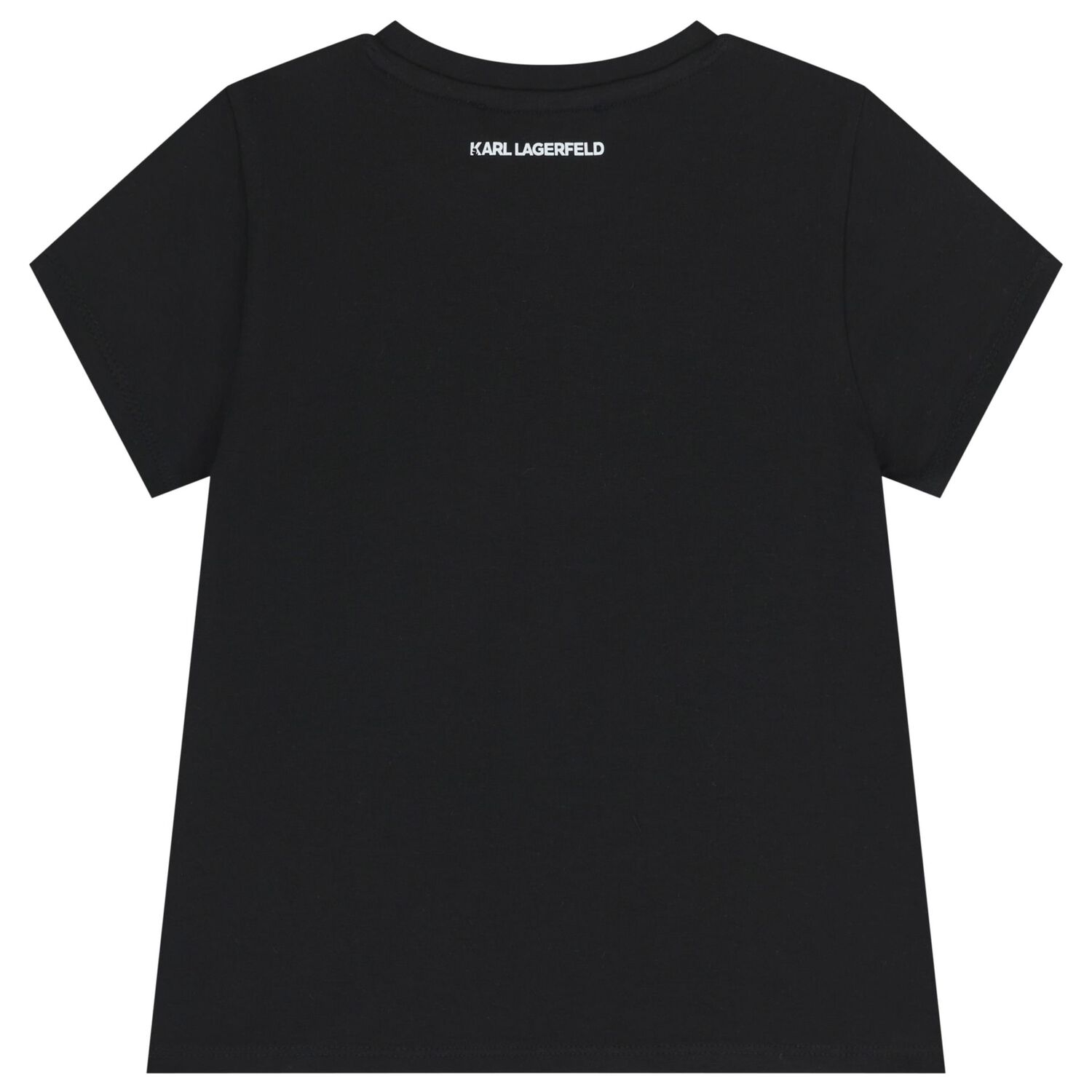 Girls Mini Me Black Ikonik T-Shirt, 1, hi-res