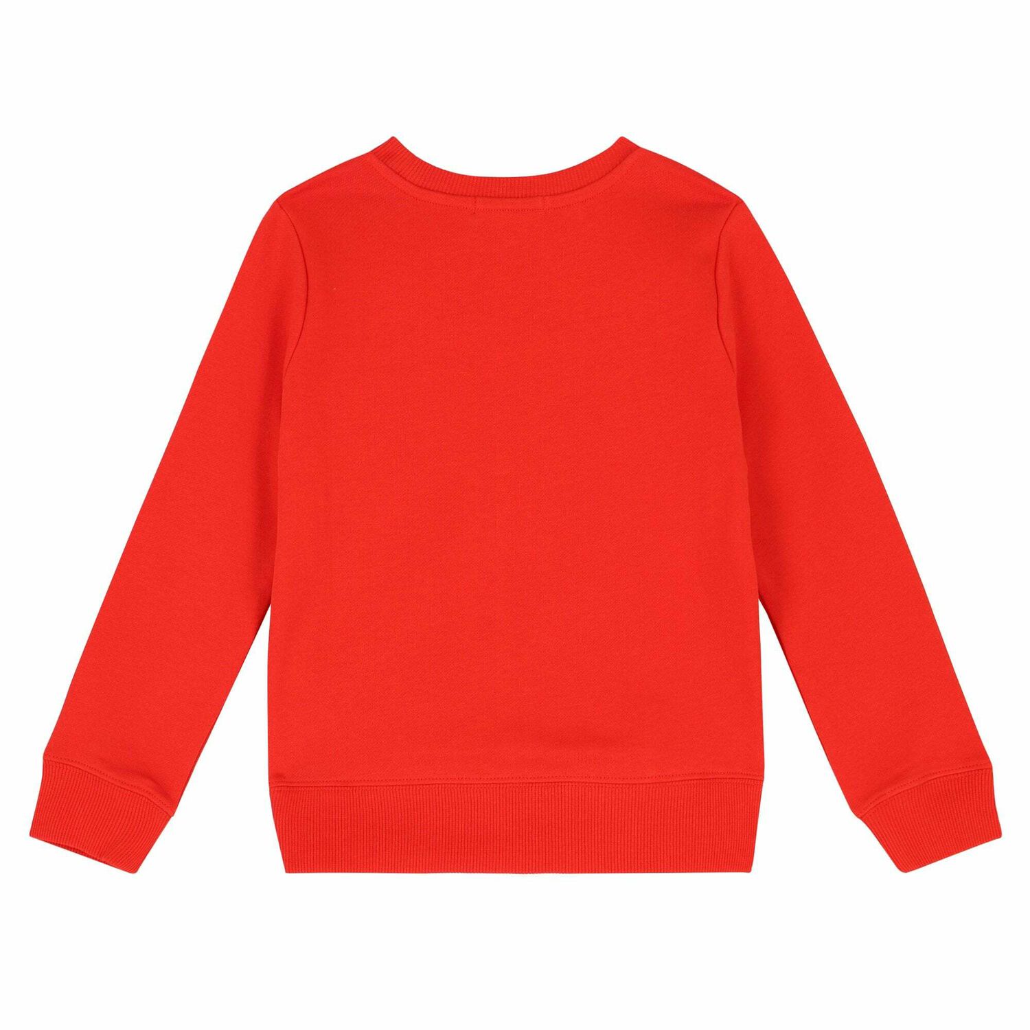 Girls Red Logo Sweatshirt, 1, hi-res image number null