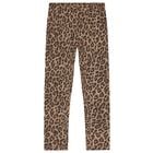 Girls Beige Heart Leggings Set, 1, hi-res